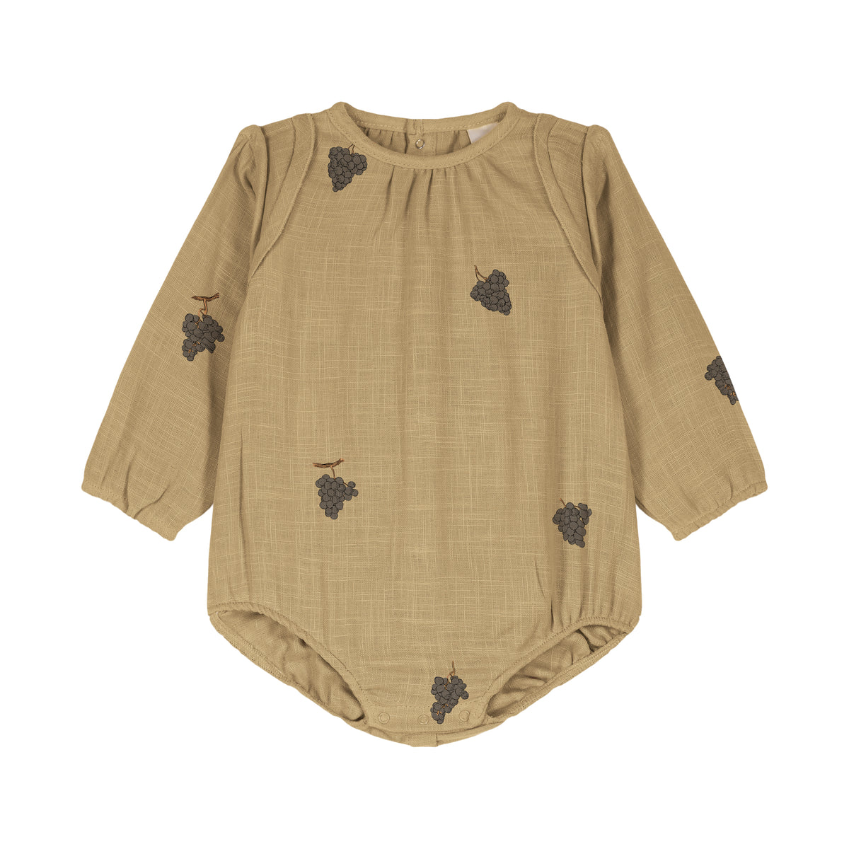 ESMEE ROMPER/BRONZE MIST-RAISIN – little flamingo