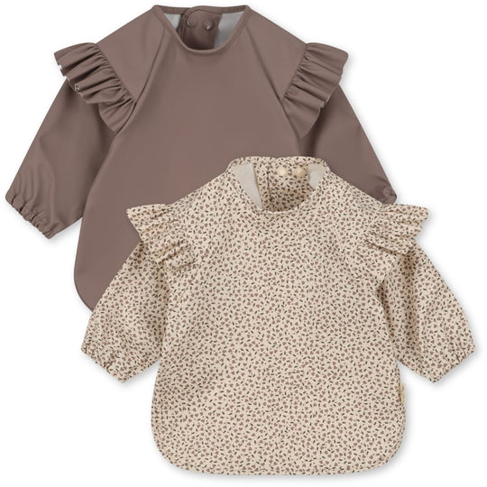 2 PACK DINNER BIB WITH SLEEVES/MILK TANK/ANTLER