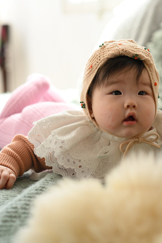 Frilled Lace Collar/white