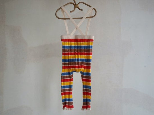 Multi Border knit Unitard