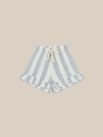 Sardine Stripes Frill Shorts