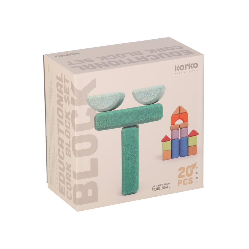 Small Architects – 20 Cork Building Blocks