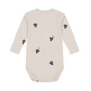 LALA BODYSUIT/ÉCRU - RAISIN