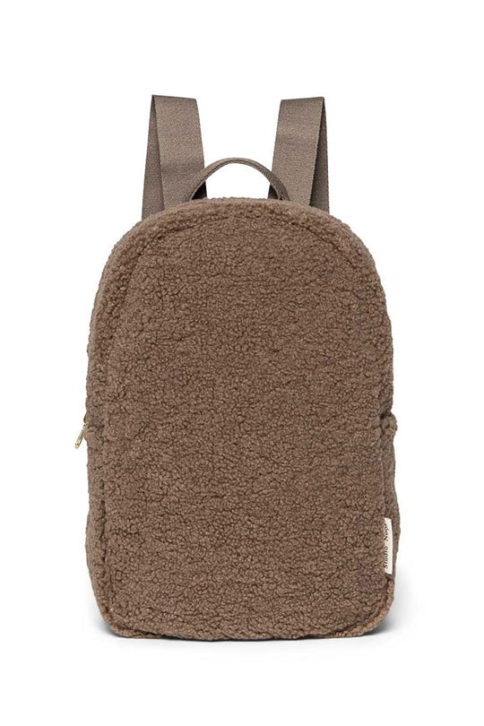 Brown noos mini chunky backpack