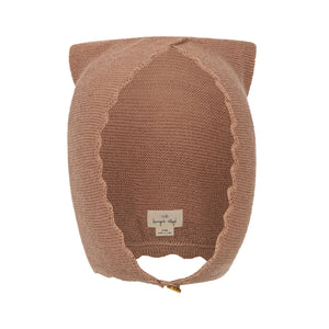CAT KNIT HELMET/CAFE AU LAIT