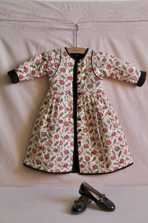 Reversible dress coat Aline print