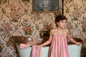 Skirt Dress Transat Pink Stripe