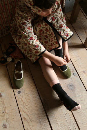 Reversible dress coat Aline print