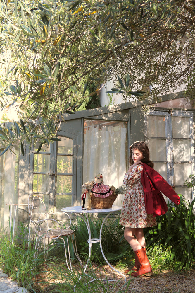Quilted jacket Aline print