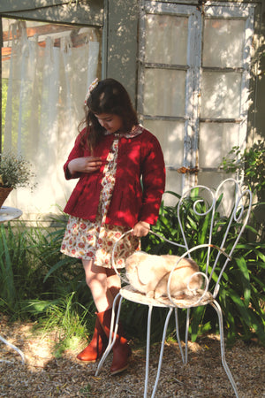 Quilted jacket Aline print