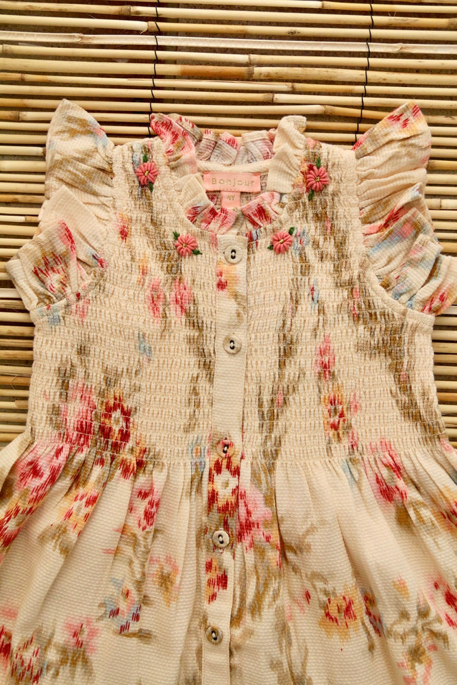 Ibiza Dress Antoinette Print pique