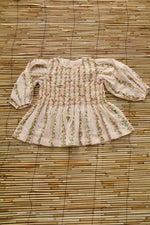 Blouse Smocks LS Farandole Flowers