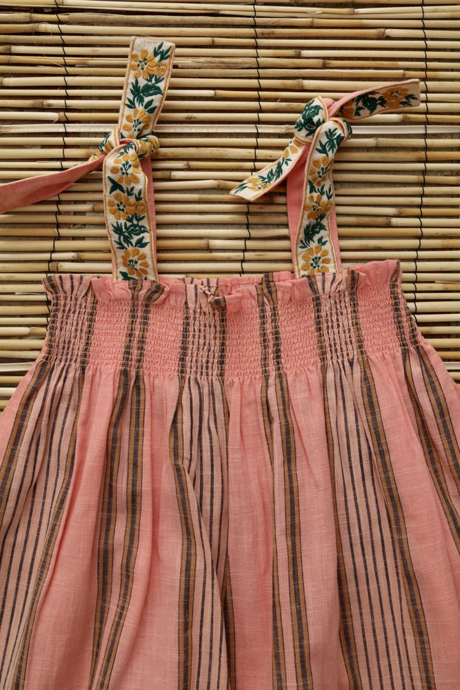 Skirt Dress Transat Pink Stripe