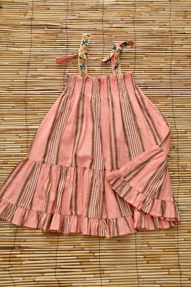 Skirt Dress Transat Pink Stripe