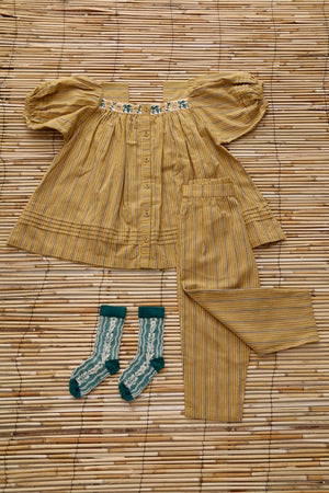 Blouse Curry Transat Stripe