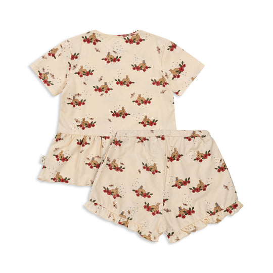 2 PACK BASIC FRILL SET GOTS/BUNNY TOKKI【9M】