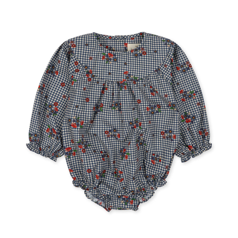 BIBI ROMPER/BLOSSOM CHECK