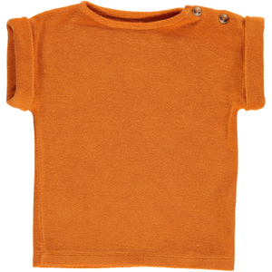 T-SHIRT LAURIER/Russet orange【6M・9M】