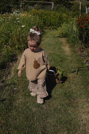 Pear Slogan Sweatshirt