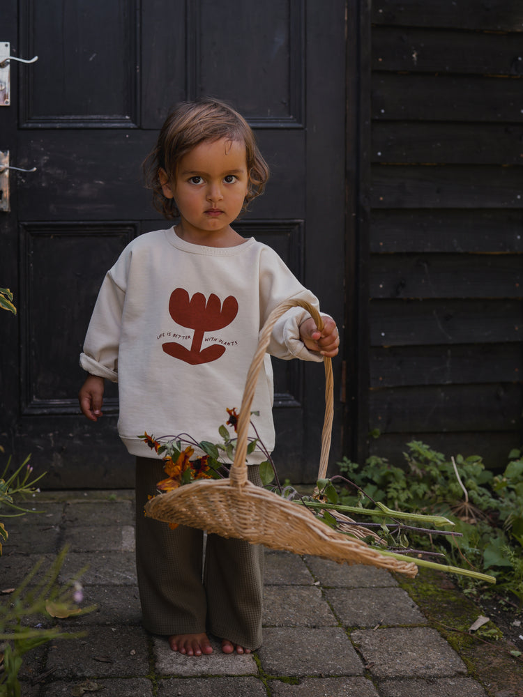 Plant Slogan Sweatshirt