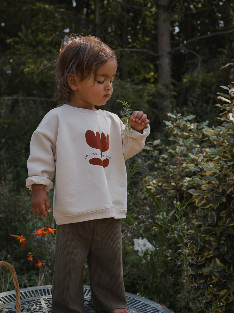 Plant Slogan Sweatshirt