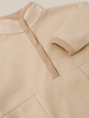Warm Sand Fleece Sweater