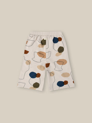 Ceramics Wide Leg Pants