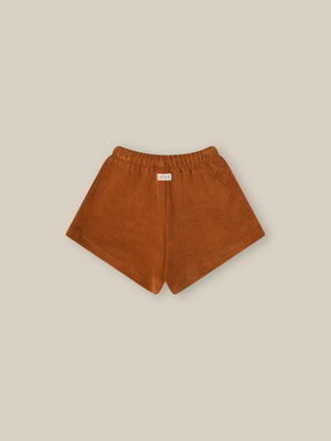 Terracotta Terry Rope Shorts