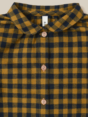 Blueberry Gingham Shirt