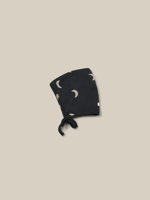 Charcoal Midnight Pixie Bonnet