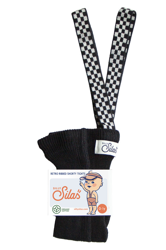 Shorty Tights Collection_Classic Black Checked