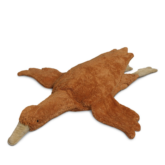 Cuddly Animal Goose large / rust