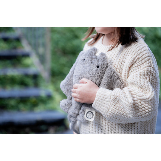 Cuddly Animal Manta small | grey