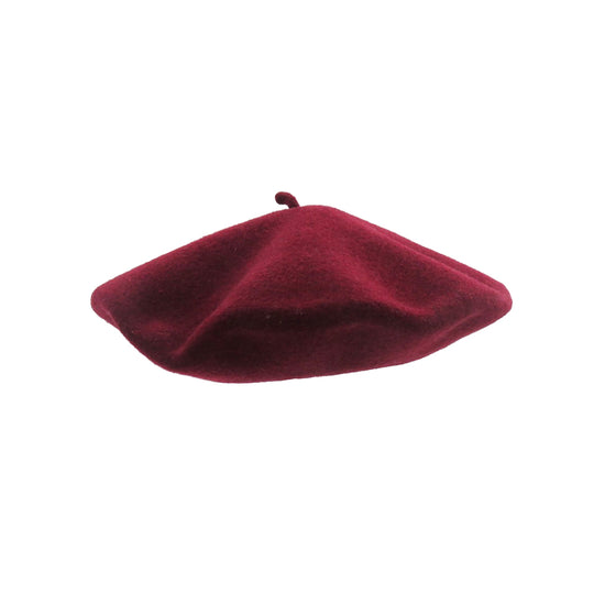 classic beret/Burgundy