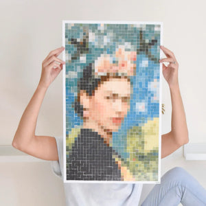 FRIDA KAHLO　肖像画　ステッカー