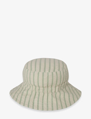 Stripe Emerald Bucket Hat