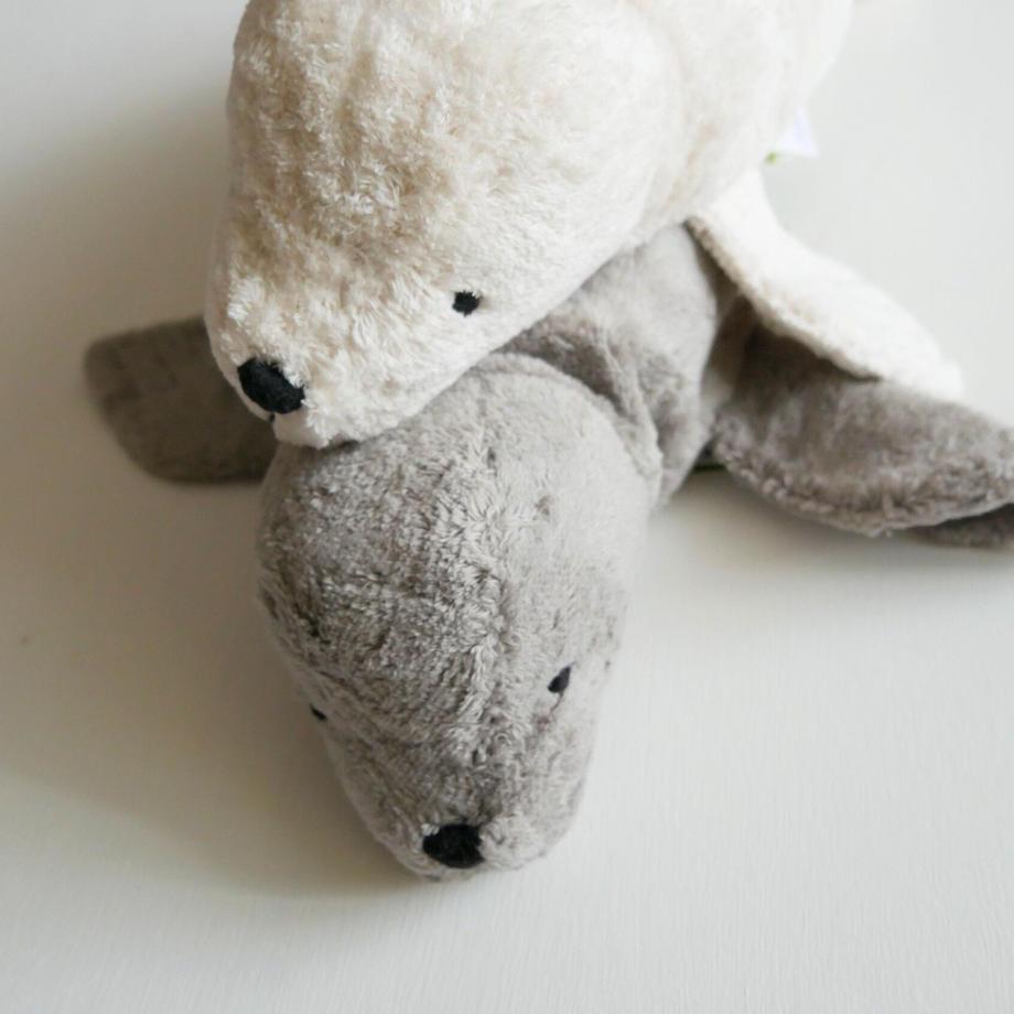 Cuddly Animal Seal / White（S）