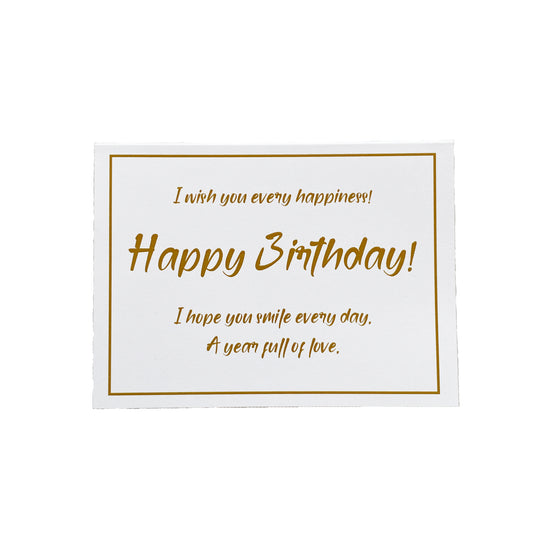 お誕生日カード (ギフトラッピング 購入者様限定)