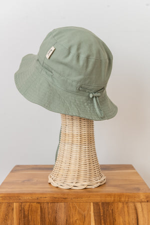 cotton sun hat - Eucalyptus