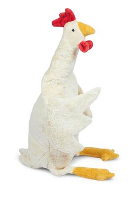 Cuddly Animal Chicken/ white(L)